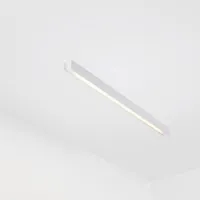 modular lighting -   montage externe united blanc structuré  métal